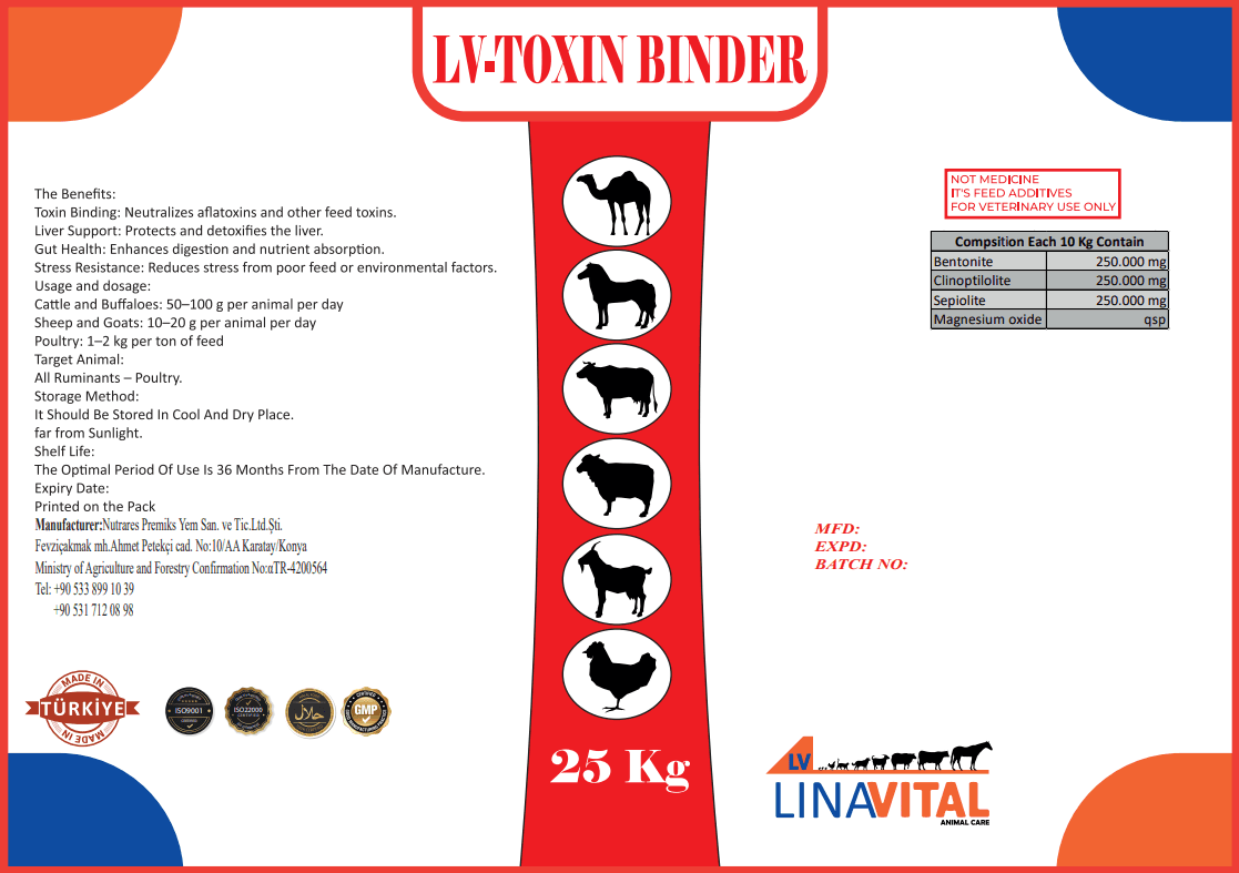 LV Toxin Binder 25KG
